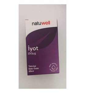 Natuwell İyot Damla 150 mcg 25 ml