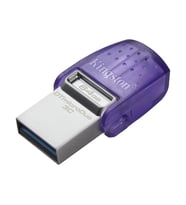 Kingston DTDUO3CG3-64GB DataTraveler microDuo 3C 200MB-s dual USB-A + USB-C Flash Bellek