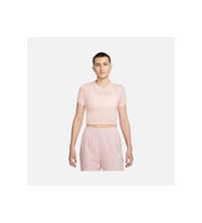Sportswear Essential Slim Crop-Top Pembe Kadın Tişört