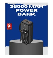 Mey İthalat® Çok Çıkışlı Taşınabilir Şarj Cihazı Dijital Göstergeli