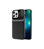 Apple iPhone 13 Pro Max Uyumlu Kılıf Zore Emiks Kapak (Siyah)