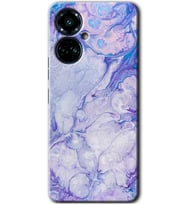 Tecno Camon 19 Pro Kılıf HD Desen Baskılı Kılıf - Spots Lilac
