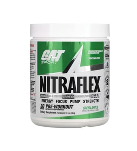 GAT NITRAFLEX DMAE and Pre WORKOUT 285 Gr 30 Servis.Usa Version.Avrupa İçerikli Değildir!!.52.