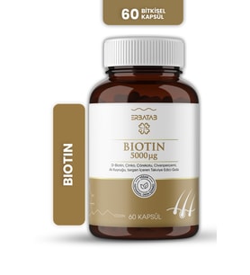 Biotin (ÇİNKO ÇÖREKOTU CİVAN PERÇEMİ AT KUYRUĞU ISIRGAN EKSTRESİ) 60 Kapsül