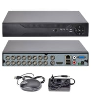 RİOSAT RSD-6016 Ahd Dvr Kayıt Cihazı 16 Kanal 5mp Xmeye (Siyah)