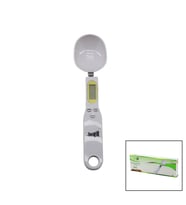 KAŞIKLI DİJİTAL HASSAS MUTFAK TERAZİSİ 300GR / 0.1GR LCD EKRAN DARA FONKSİYONU PİLLİ=1-CR2032 TF-125