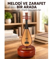 Ud Sembolü Müzik Kutusu Estetik Tasarım Melodi Destekli