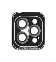 Joko Apple iPhone 15 Pro Max PVD Metal Kamera Lens - Gri