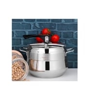 Cooker CKR912 Lara Düdüklü Tencere 8 Lt (Gri)