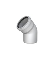 Pvc Atık Su Borusu 45 Derece 75 Mm 10 Adet