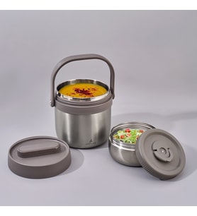 Aryıldız Bento Lunch Box Yemek Termosu Yuvarlak Steel 1400 Ml Ar262283
