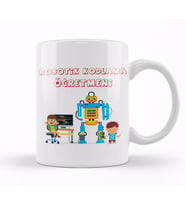 Robotik Kodlama Öğretmeni Kupa Bardak Porselen