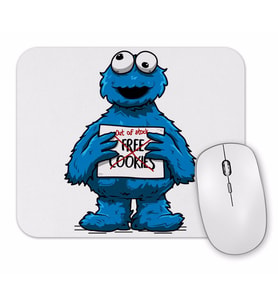 Monster Cookies Kurabiye Canavarı Mouse Pad