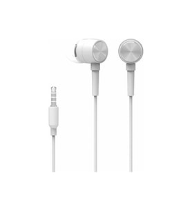 Kablolu Kulak Içi Kulaklık Mikrofonlu 3.5Mm Pc Telefon Uyumlu Beyaz DHH1111WT