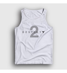 Presmono Unisex Beyaz Logo Oyun Destiny 2 Atlet 554733tt (Beyaz)