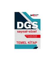 Dgs Sayısal Sözel Temel Kitap Masterwork