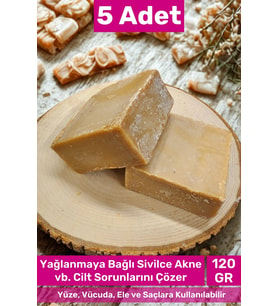 #bitkiselsabun Güzel Kokulu El Yüz Saç Vücut Orijinal Bitkisel %100 Zeytinyağlı Sabun 120g - 5 Adet