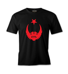 Türk - Kartal Siyah Erkek Tshirt