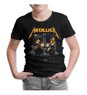 Metallica - Sticks Siyah Çocuk Tshirt