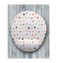 Küçük Yıldız Oval Bilek Destekli Mouse Pad