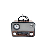 Nns NS-6697BT Taşınabilir Bluetooth Nostaljik Radyo (5343)