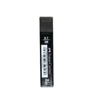 FABER CASTELL SUPER FINE T BLACK MİN 0.7 2B 75MM