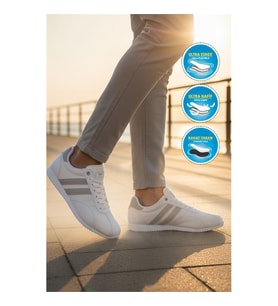 Walkway 2001 Tares M Siyah-Beyaz Erkek Spor Ayakkabı