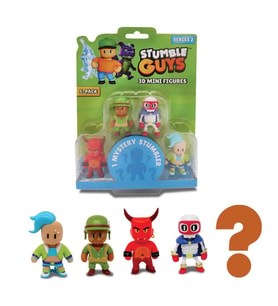 Stumble Guys 5’li Mini Figür Seti S2 TUY14000 Red Demon