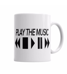 Play The Music Kupa Bardak Porselen