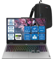 Lenovo Loq Intel Core I7 13700HX 48GB 512GB SSD 8GB/RTX5050/100W 15.6" Fhd IPS 300NITS %100 Srgb 144Hz Windows 11 Pro Taşınabilir Bilgisayar 15IRX1050P17 + Zettaçanta