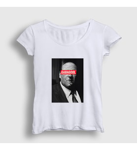 Presmono Kadın Beyaz Gabagool Tony Soprano Sopranos T-Shirt 469391tt