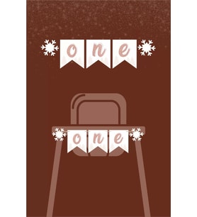 Kar Konsepti ONE Banner * Doğum Günü