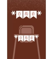 Kar Konsepti ONE Banner * Doğum Günü