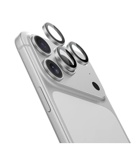 iPhone 17 Pro / 17 Pro Max Uyumlu Gerçek Safir Cam Lens Koruyucu Görüntü Kalitesini Bozmayan Kristal Netlik (Gümüş)