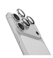 iPhone 17 Pro / 17 Pro Max Uyumlu Gerçek Safir Cam Lens Koruyucu Görüntü Kalitesini Bozmayan Kristal Netlik (Gümüş)