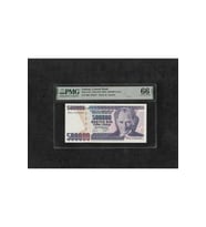 Türk Lirası PMG 66 EPG GEM UNC ÇİL 500.000 Lira Pick#212 1970 (ND 1998) S/N M01 7. Emisyon 4. Terti