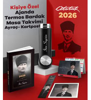 Kişiye Özel 2026 Atatürk Komutan Ajanda - Termos - Kartpostal - Masa Takvimi ve Ayraç