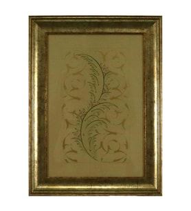 e38 EL İŞÇİLİĞİ TEZHİP TABLO  38 x 50 cm - 5939