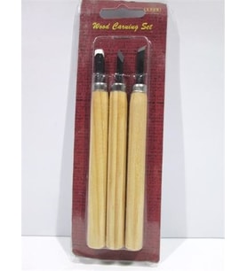 Ahşap Ve Seramik Oyma bıçak Takımı 3 Lü