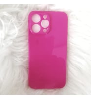 Iphone 14 Pro Koyu Pembe Telefon Kabı