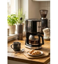CVS DN 19836 Cam Demlikli Filtre Kahve Makinesi