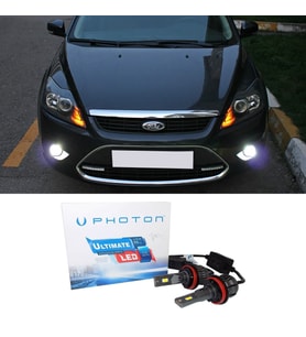 Ford Focus 2.5 Led Xenon Uzun Far Ampulü H1 Ultimate 9500 Lumens Yeni Seri Beyaz 2008-2011