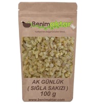 BenimAktar Ak Günlük Sığla Sakızı 100 Gr
