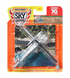 MATTEL MATCHBOX ??????????? MBX BUBBLE COPTER- HLJ11