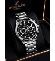 Daniel Klein Damat Ve Takım Elbiseye Özel 2 Yıl Garantili Çelik Kordon Erkek Kol Saati VS.BLKT.1118