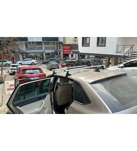 Skoda Rapid Oluksuz Tip Port Bagaj Tavan Çıtası Ara Atkı Kapıdan Sıkıştırmalı