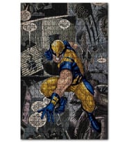 Cakapuzzle Eski X Men Çizgi Roman Kahraman Görseli Puzzle Yapboz MDF (Ahşap) (120 Parça)