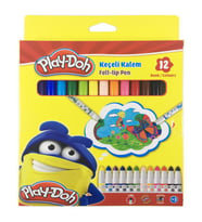 Play Doh Keçeli Boya Kalemi 12 Renk (5 mm)
