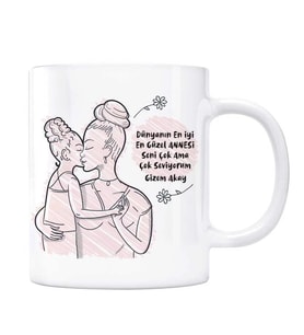 Dünyanın En Güzel Annesi En İyi Annesi İsimli Kupa