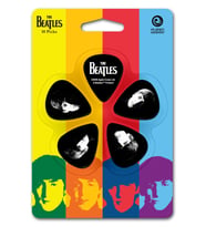 Planet Waves 1CBK6-10B2 Beatles Meet The Beatles Sert (Heavy) Gitar Penası (10'lu Paket)  Lisanslı Görsel, Güçlü Atak Kapasitesi ve Dayanıklı Yapı